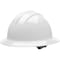 Bullard Full Brim Hard Hat, Classic, Type 1, Class E, Ratchet (6-Point), White 33WHR - alternate 4