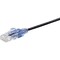 Monoprice Slim Cat6A Cable, 5 Pack, 3 ft.Black 15129 - alternate 4