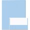 Roaring Spring Case of Light Blue Paper Pocket Folders, 11.75"x9.5", Twin Pockets hold 25 sht each, 11 pt tag board, PK250 50124cs - alternate 4