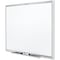 Quartet Dry Erase Board, Steel, 48 in, 96 in, Aluminum Frame, White, Gloss SM538 - alternate 8