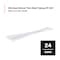 3M Heat Shrink Tube, Thin Wall, 2:1 I.D. Shrink Ratio, 2 in I.D. Before Shrinking, Clear, 4 ft, 24 PK FP-301-2-Clear-4'-Bulk - alternate 9