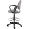 Boss Drafting Stool (B315-Gy) W/Footring And Loop Arms B1617-GY - alternate 6