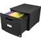 Storex One Drawer Mini File Cabinet, w/Lock 61265B01C - alternate 3