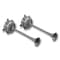 Federal Signal Resonating Horn, Horn, Continuous, 120V AC, 105 dB, Cast Aluminum, Gray, Pivot/Swivel Mount 55-120-1 - alternate 2