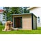 New Age Pet Pet Rustic Lodge Dog House, Jumbo ECOH203JMB-GN - alternate 3