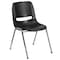 Flash Furniture Black Plastic Stack Chair, PK5 5-RUT-18-BK-CHR-GG - alternate 8