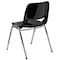 Flash Furniture Black Plastic Stack Chair, PK5 5-RUT-18-BK-CHR-GG - alternate 10