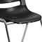 Flash Furniture Black Plastic Stack Chair, PK5 5-RUT-18-BK-CHR-GG - alternate 9