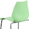 Flash Furniture Green Plastic Stack Chair, PK5 5-RUT-288-GREEN-GG - alternate 5