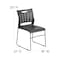 Flash Furniture Black Plastic Stack Chair, PK5 5-RUT-2-BK-GG - alternate 8