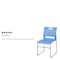 Flash Furniture Blue Plastic Stack Chair, PK5 5-RUT-2-BL-GG - alternate 4