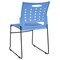 Flash Furniture Blue Plastic Stack Chair, PK5 5-RUT-2-BL-GG - alternate 8