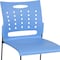 Flash Furniture Blue Plastic Stack Chair, PK5 5-RUT-2-BL-GG - alternate 9