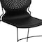 Flash Furniture Black Plastic Stack Chair, PK5 5-RUT-438-BK-GG - alternate 8