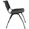 Flash Furniture HERCULES Series 880 lb. Capacity Black Plastic Stack Chair, PK5 5-RUT-D01-BK-GG - alternate 7