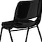Flash Furniture Black Plastic Pad Stack Chair, PK5 5-RUT-EO1-01-PAD-GG - alternate 10