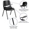 Flash Furniture Black Ergonomic Shell Chair with Right Handed Flip-Up Tablet Arm, PK5 5-RUT-EO1-BK-RTAB-GG - alternate 7