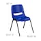 Flash Furniture Blue Plastic Stack Chair, PK5 5-RUT-EO1-BL-GG - alternate 3