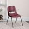 Flash Furniture Burgundy Tablet Arm Chair, PK5 5-RUT-EO1-BY-RTAB-GG - alternate 1