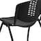 Flash Furniture Black Plastic Stack Chair, PK5 5-RUT-NF01A-BK-GG - alternate 5