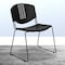 Flash Furniture Black Plastic Stack Chair, PK5 5-RUT-NF02-BK-GG - alternate 1