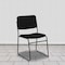 Flash Furniture Black Fabric Stack Chair, PK5 5-XU-8700-BLK-B-30-GG - alternate 1