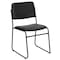 Flash Furniture Black Vinyl Stack Chair, PK5 5-XU-8700-BLK-B-VYL-30-GG - alternate 7