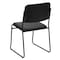 Flash Furniture Black Vinyl Stack Chair, PK5 5-XU-8700-BLK-B-VYL-30-GG - alternate 6