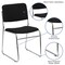 Flash Furniture Black Fabric Stack Chair, PK5 5-XU-8700-CHR-B-30-GG - alternate 4