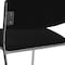 Flash Furniture Black Fabric Stack Chair, PK5 5-XU-8700-CHR-B-30-GG - alternate 3
