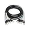 Monoprice Trs Male To 1/4" Trs Male Snake Cable 6M 601196 - alternate 2