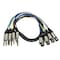 Monoprice Trs, M, Toxlr, M, Snake Cable 8 Chan 1M 601296 - alternate 4