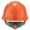 Ergodyne Orange Class E Hard Hat Cap Style w/ Rat 8970 - alternate 2