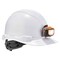 Ergodyne Hard Hat, 4-Point Point Ratchet, White 8970-LED - alternate 1