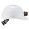 Ergodyne Hard Hat, 4-Point Point Ratchet, White 8970-LED - alternate 9