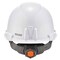 Ergodyne Hard Hat, 4-Point Point Ratchet, White 8970-LED - alternate 10