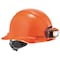 Ergodyne Orange Class E Hard Hat Cap w/Ratchet Su 8970-LED - alternate 9