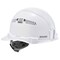 Ergodyne Hard Hat, 4 Point Ratchet, White 8972 - alternate 5