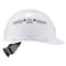 Ergodyne Hard Hat, 4 Point Ratchet, White 8972 - alternate 6