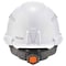 Ergodyne Hard Hat, 4 Point Ratchet, White 8972 - alternate 7