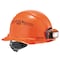 Ergodyne Orange Class C Hard Hat Cap Style Vented 8972-LED - alternate 2