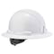 Ergodyne White Class E Hard Hat Full Brim with Ra 8971 - alternate 1