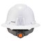 Ergodyne White Class E Hard Hat Full Brim with Ra 8971 - alternate 2