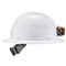 Ergodyne Hard Hat, 4-Point Point Ratchet, White 8971-LED - alternate 2