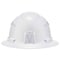Ergodyne White Class C Hard Hat Full Brim Vented 8973 - alternate 7