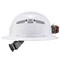 Ergodyne White Class C Hard Hat Full Brim Vented 8973-LED - alternate 10