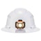Ergodyne White Class C Hard Hat Full Brim Vented 8973-LED - alternate 3