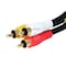 Monoprice Triple RCA Dubbing Cable, RG59U, 1.5 ft. 6026 - alternate 3