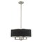 Livex Lighting Park Ridge 4 Light Brushed Nickel Pendant Chandelier 60404-91 - alternate 7