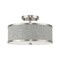 Livex Lighting Park Ridge 2 Light Brushed Nickel Ceiling Mount 60422-91 - alternate 6